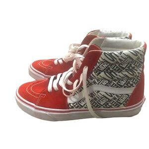 Vans - unisex high top skateboard sneaker -  Women 9.5 men 8